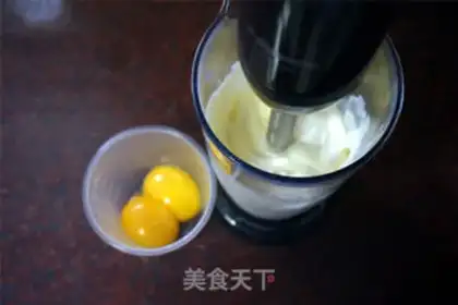Make A tea cheesecake step 1