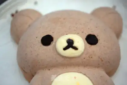 Make Chocolate cheese mousse cake step 24