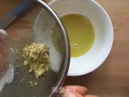 Make Orange ginger on milk step 4