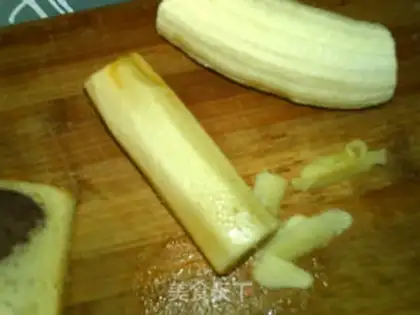 Make Banana toast step 4