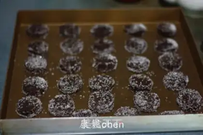 Make Diamond chocolate beans step 7