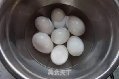 Make Homemade tar duck eggs step 2