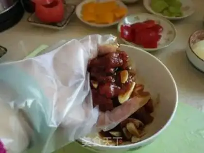 Make Beef vegetable string step 4