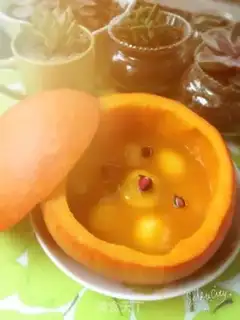 Make Pumpkin roses step 8