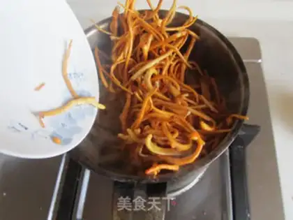 Make Plumbing vermin with chicken silk step 5