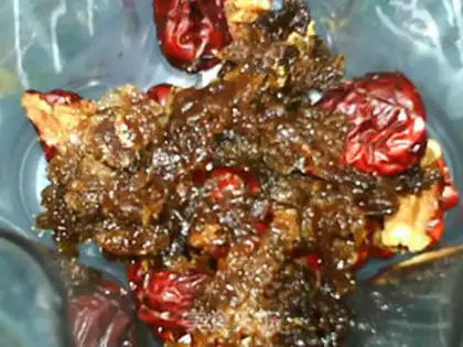 Make Rose ginger dates step 2