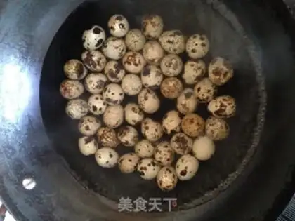 Make Cook quail eggs step 0