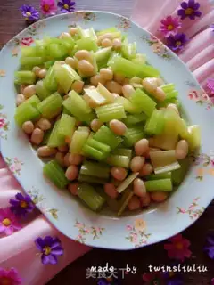 Make Celery with peanuts step 13