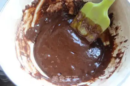 Make Double chocolate mousse step 7
