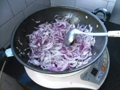 Make Fried onions step 3