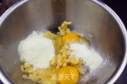 Make Banana cream waffles step 2