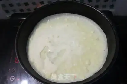 Make Banana cream waffles step 6