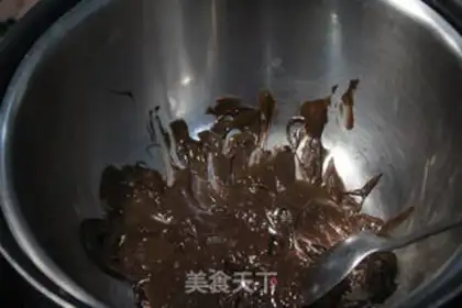 Make Double chocolate mousse step 19