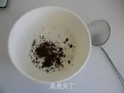 Make Chocolate round of cookies step 0
