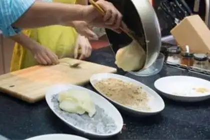 Make Peanut sesame potatoes step 4