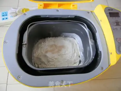 Make Flower bread step 1
