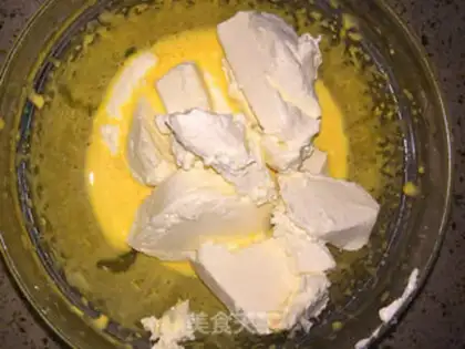 Make Chocolate cheese mousse cake step 7