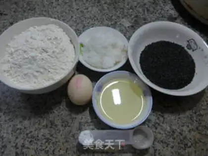 Make Black Sesame smiles step 0