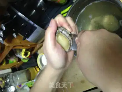 Make Process fresh abalone step 2