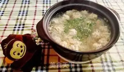 Make ♪ ♪ The radish silkball soup ♪ step 10