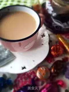 Make Homemade milking tea step 5