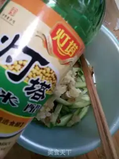 Make The cucumber stings step 4