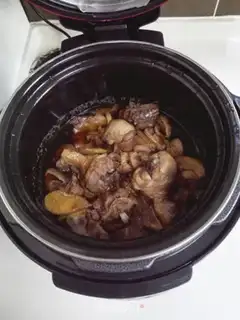 Make Yellow chicken step 6