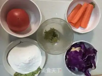 Make Porridge rice cake step 0