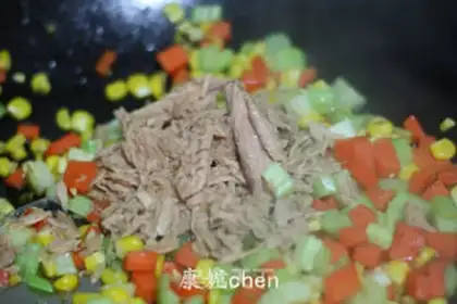 Make Tuna salad burger step 9