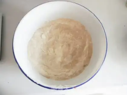 Make Sesame sauce pancakes step 1