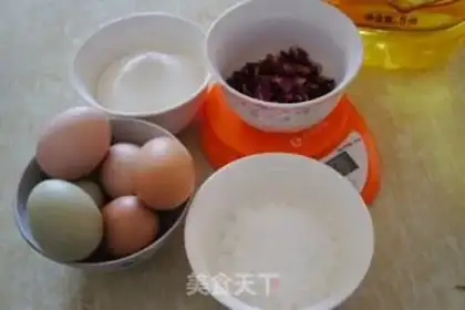Make Rose cake step 0