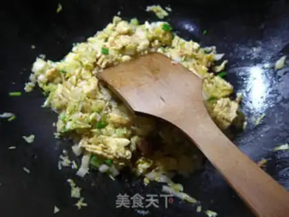 Make Egg cabbage box step 8