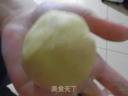 Make Goldmelon cake step 7