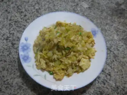 Make Egg cabbage box step 9