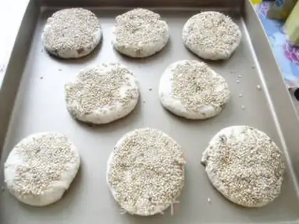 Make Sesame sauce pancakes step 11