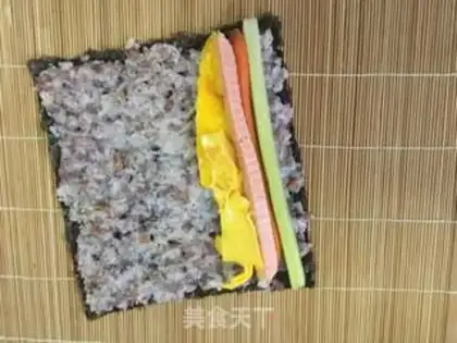 Make Sushi roll step 1