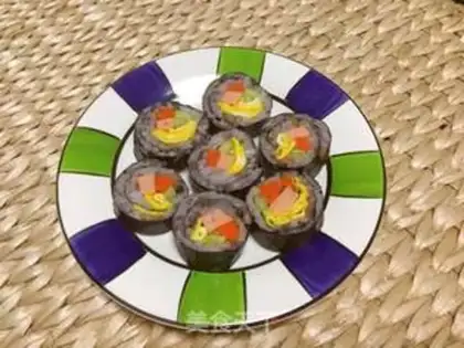 Make Sushi roll step 2