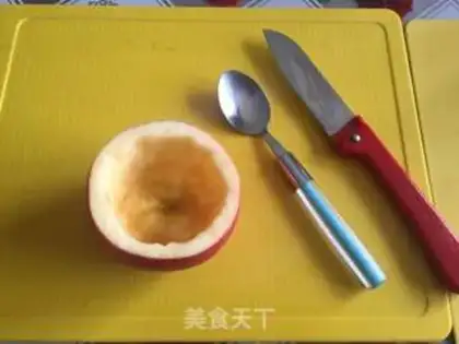 Make Apple yogurt ice cream step 2