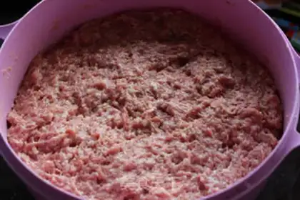 Make Spring rolls step 1