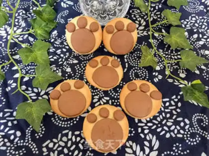 Make Cat claw cookies step 10