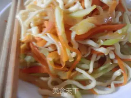 Make Susie fried noodles step 8