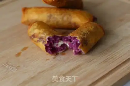 Make Spring rolls step 18