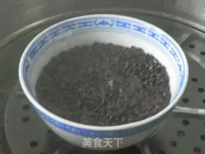 Make Purple rice soup step 0