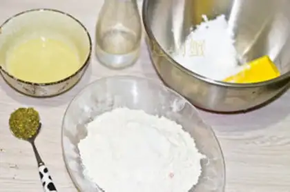 Make Vanilla cookies step 0