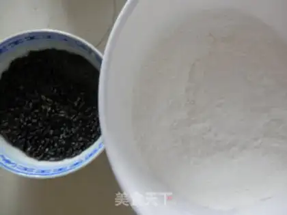 Make Purple rice soup step 1