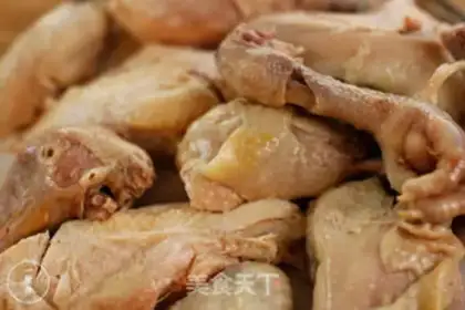 Make No white chicken step 4