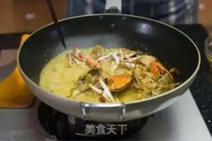 Make Thai curry crab step 5