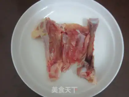 Make Tea mushroom fried chicken step 1