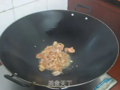 Make Tea mushroom fried chicken step 5