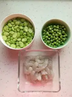 Make Twin bean shrimp step 0